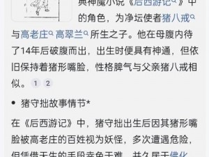 关于造梦西游2如何巧妙选择猪八戒的攻略指南