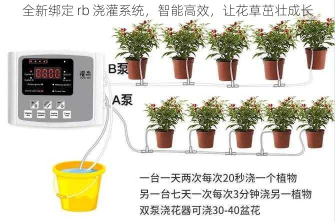 全新绑定 rb 浇灌系统，智能高效，让花草茁壮成长