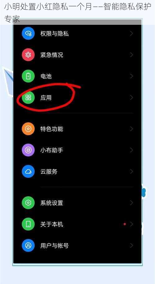 小明处置小红隐私一个月——智能隐私保护专家