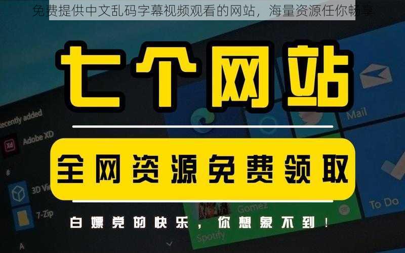 免费提供中文乱码字幕视频观看的网站，海量资源任你畅享