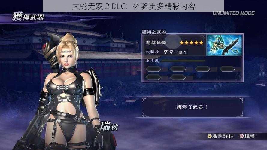 大蛇无双 2 DLC：体验更多精彩内容