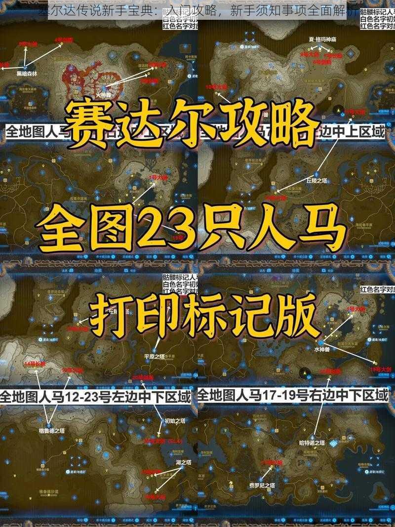 塞尔达传说新手宝典：入门攻略，新手须知事项全面解析