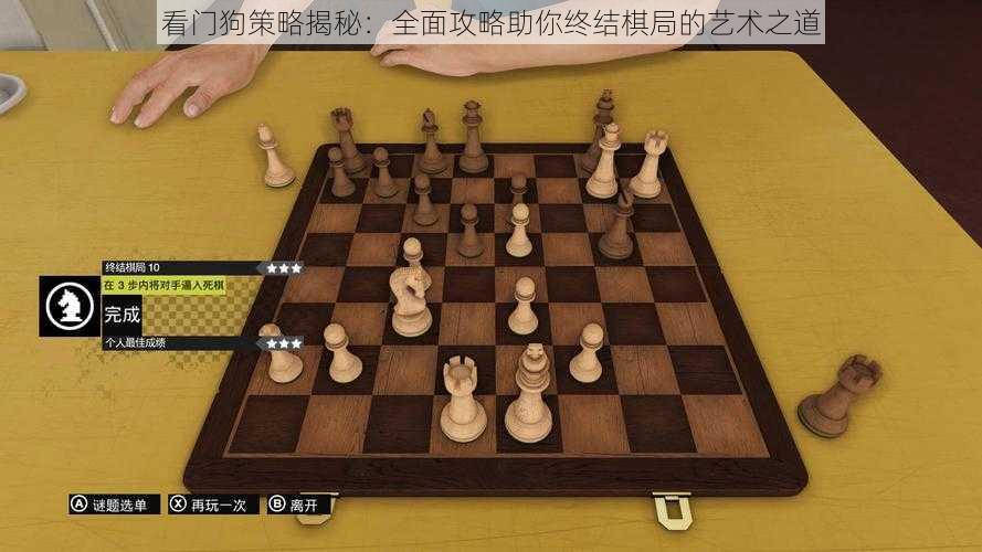 看门狗策略揭秘：全面攻略助你终结棋局的艺术之道