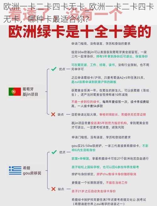 欧洲一卡二卡四卡无卡_欧洲一卡二卡四卡无卡，哪种卡最适合你？