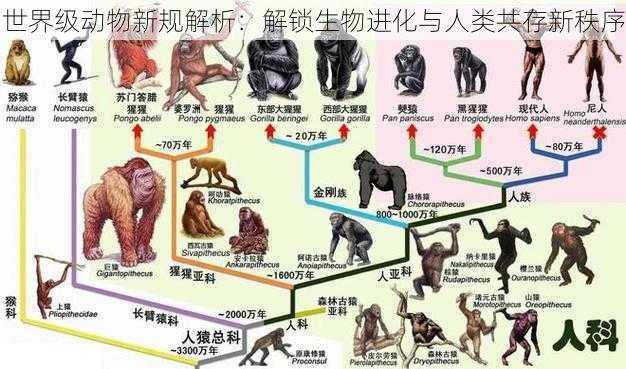 世界级动物新规解析：解锁生物进化与人类共存新秩序