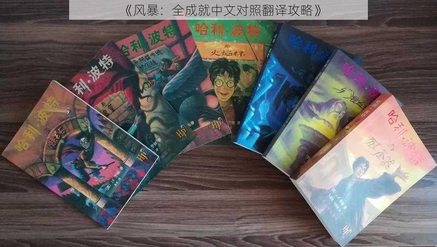 《风暴：全成就中文对照翻译攻略》