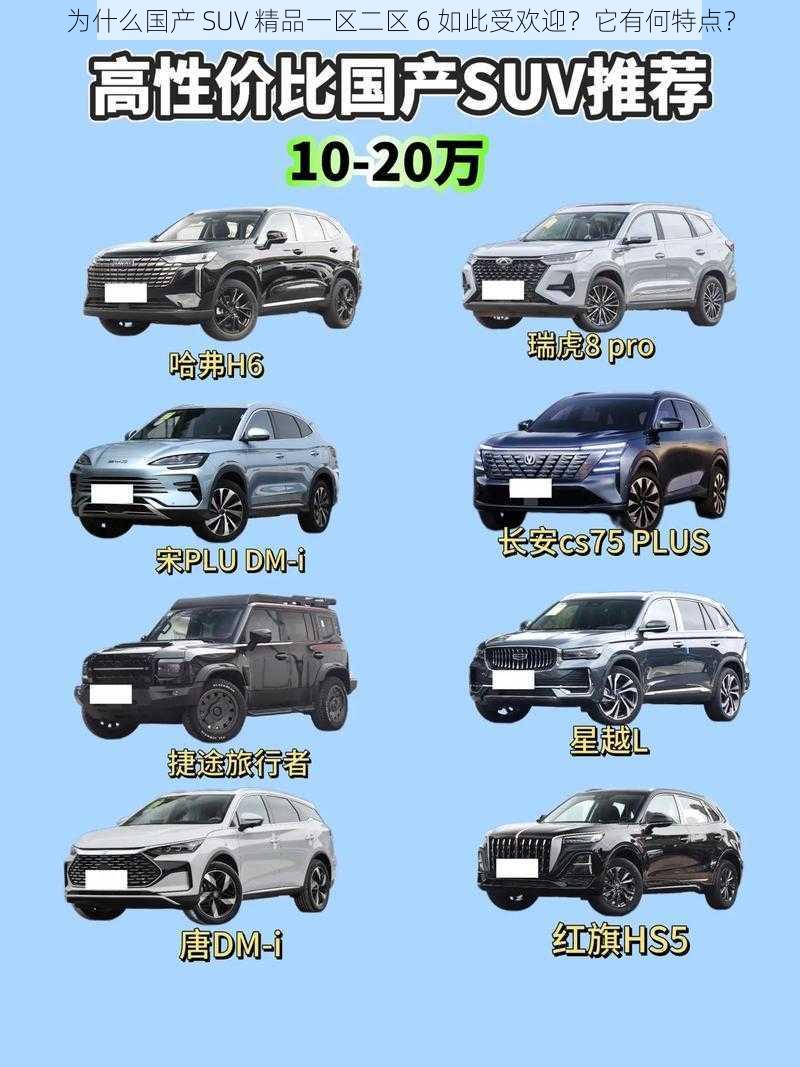 为什么国产 SUV 精品一区二区 6 如此受欢迎？它有何特点？