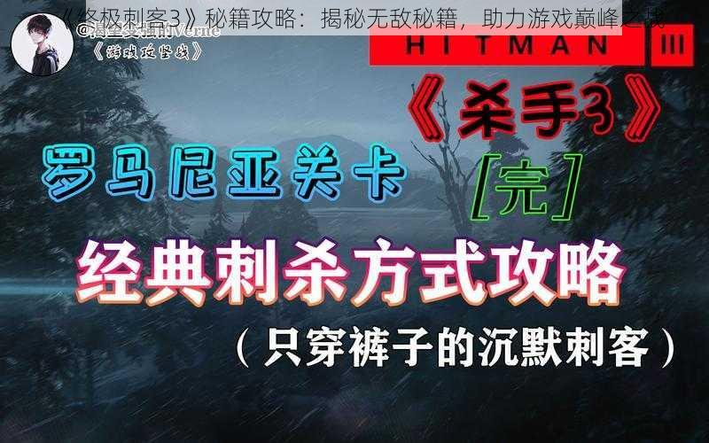 《终极刺客3》秘籍攻略：揭秘无敌秘籍，助力游戏巅峰之战